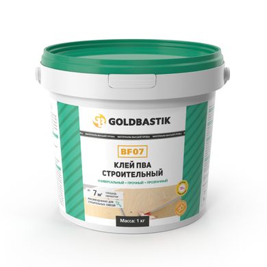 Клей ПВА GoldBastik строительный BF 07 (1 кг)