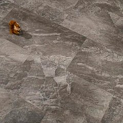 Виниловый SPC пол Stonehenge Marble Brown+1mm IXPE