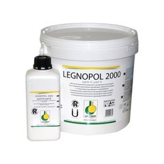 Двокомпонентний поліуретановий гіпоалергенний клей Lechner для паркету Legnopol 2000 (10 кг)
