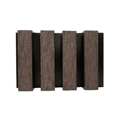 Декоративная рельсовая панель ARS 24136 Темно-коричневый (3000х241х36 мм)