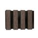 Декоративная рельсовая панель ARS 24136 Темно-коричневый (3000х241х36 мм)