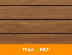 Фасадный профиль Legro Natural FS 21 Teak (210х27.5x3600 мм)