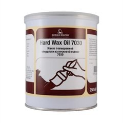 Воск Borma для мебели твёрдый Hard Wax Oil 7030 (750 мл)