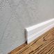 Плінтус MDF Kluchuk RAL 9003 Білий 60х12х2000 мм. MDF-LF02