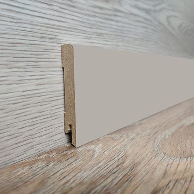 Плінтус MDF Kluchuk RAL колір (під індивідуальне фарбування) 80х12х2000 мм. MDF-R80