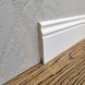 Плінтус MDF Хвиля Kluchuk RAL 9003 Білий 100х12х2000 мм. MDF-V100