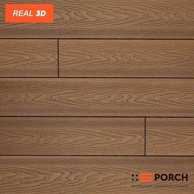 Террасная доска Porch Real 3D Teak