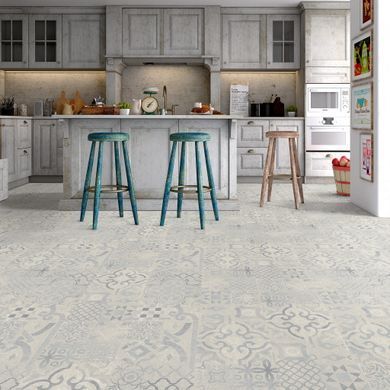 Ламинат Faus Retro BLUE TILE, 8 мм