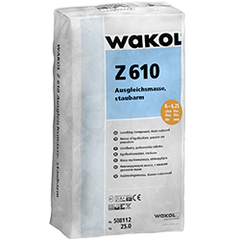 Нівелюються маса Wakol з низьким рівнем пилу Z 610 (25 кг)