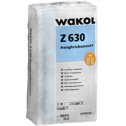 Нівелюються маса Wakol з низьким рівнем пилу Z 630 (25 кг)