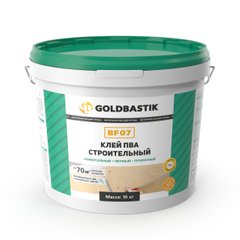 Клей ПВА GoldBastik строительный BF 07 (10 кг)