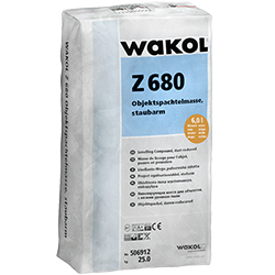 Нівелюються маса Wakol з низьким рівнем пилу Z 680 (25 кг)