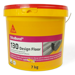 Посилений фіброю клей для покриттів ПВХ та LVT SikaBond-130 Design Floor (7 кг)