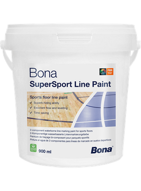 Фарба Bona для нанесення розмітки в спортивних залах SuperSport Line Paint (1 л)