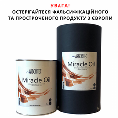 Двухкомпонентное масло без растворителей Arboritec для обработки деревянных покрытий Miracle Oil (1 л)