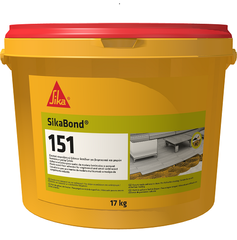 Клей еластичний для підлог з деревини SikaBond-151 (17 кг)