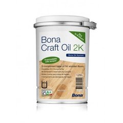 Масло Bona для паркета двухкомпонентное Craft Oil 2К (1.25 л)