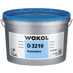 Дисперсионный клей Wakol для текстильных покрытий D 3210 Kontakto (2.5 кг)