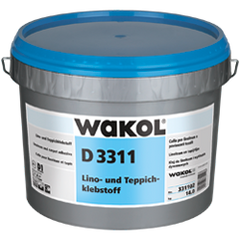 Дисперсійний клей Wakol для лінолеуму і текстильних покриттів D 3311 (14 кг)