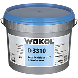 Дисперсійний клей Wakol для килимових покриттів, без запаху D 3310 (14 кг)