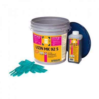Двокомпонентний поліуретановий клей для паркету Uzin MK 92S (10 кг)